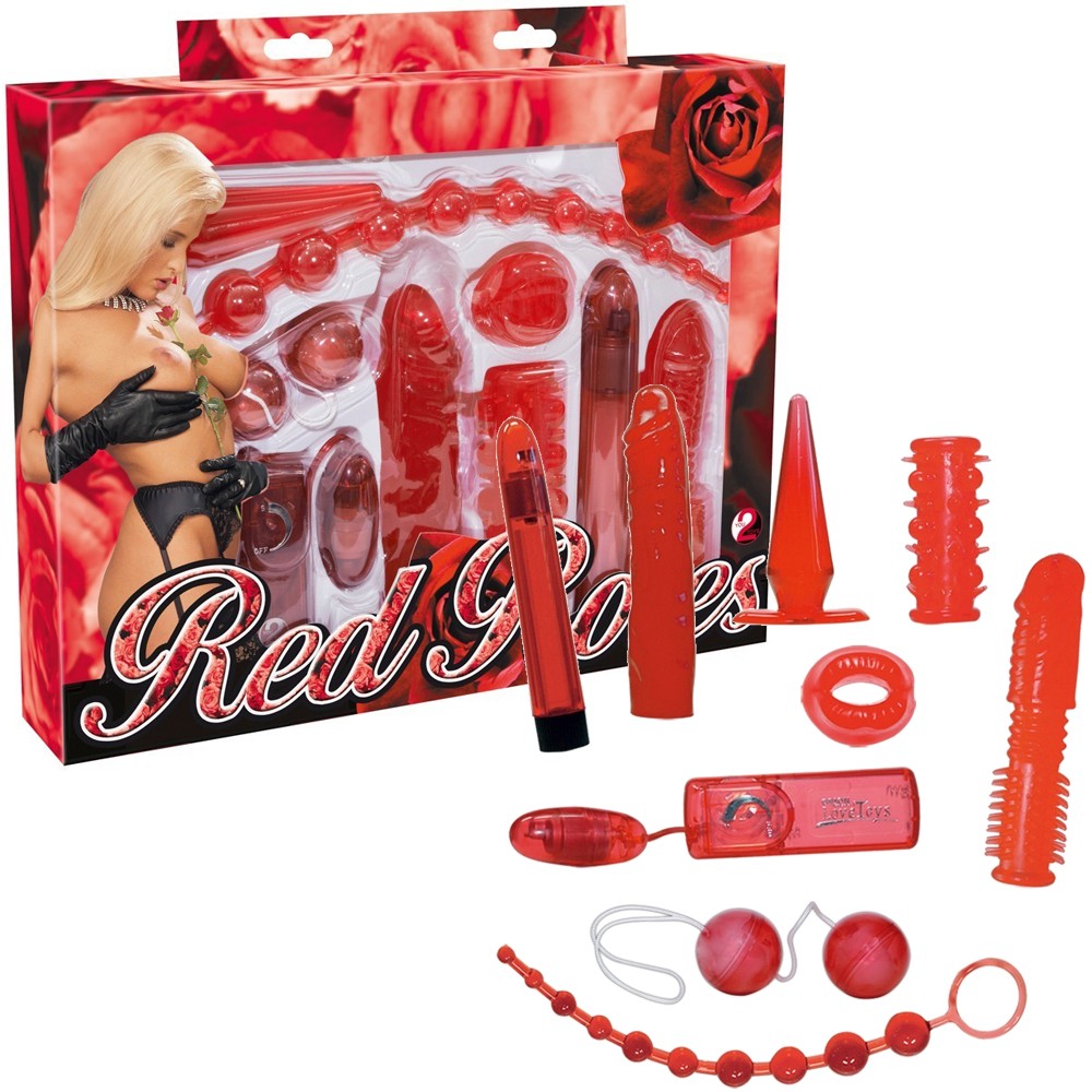 Секс набір - Red Roses Set - зображення 1