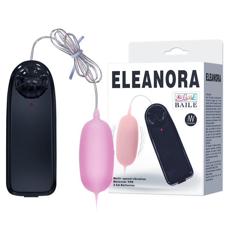 Віброяйце - Eleanora Vibrating Egg Pink - зображення 1