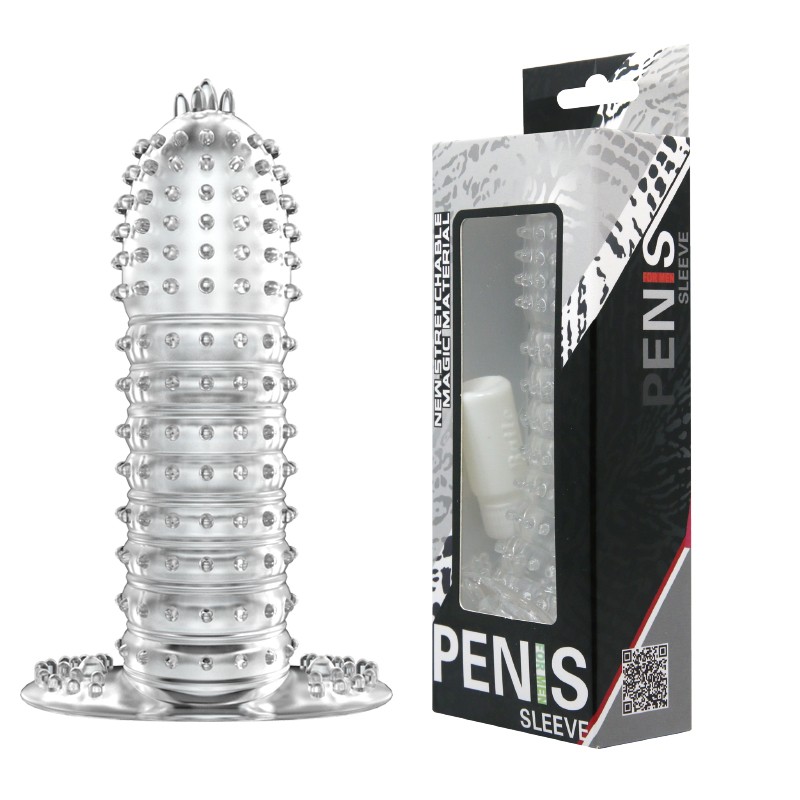 Насадка на член - Penis Sleeve, 13.5 см - зображення 1