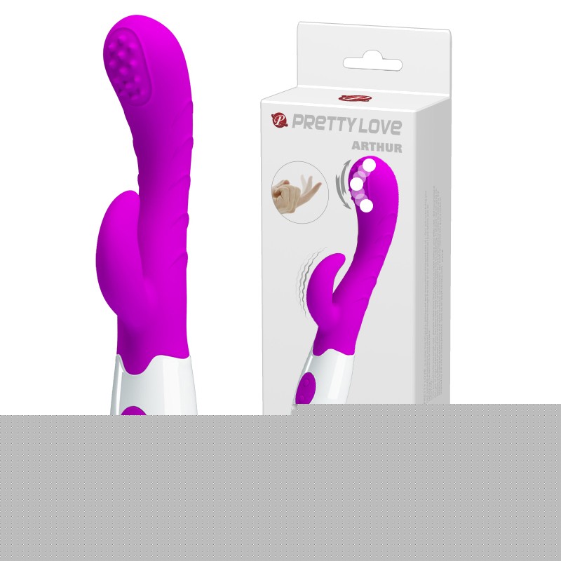 Вібратор - Pretty Love Arthur Vibrator Purple - зображення 1