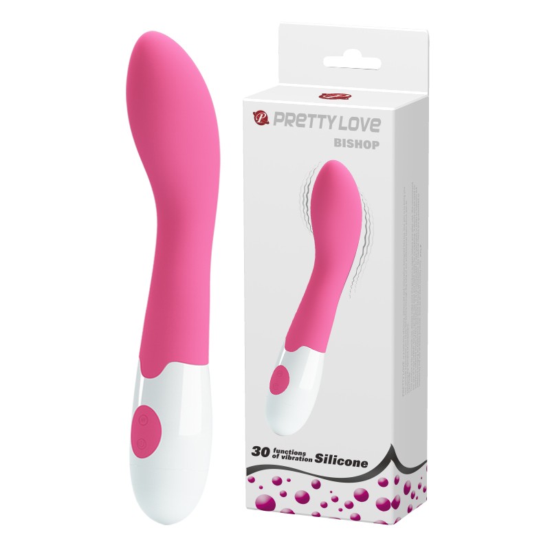 Вібратор - Pretty Love Bishop Vibrator Pink - зображення 1