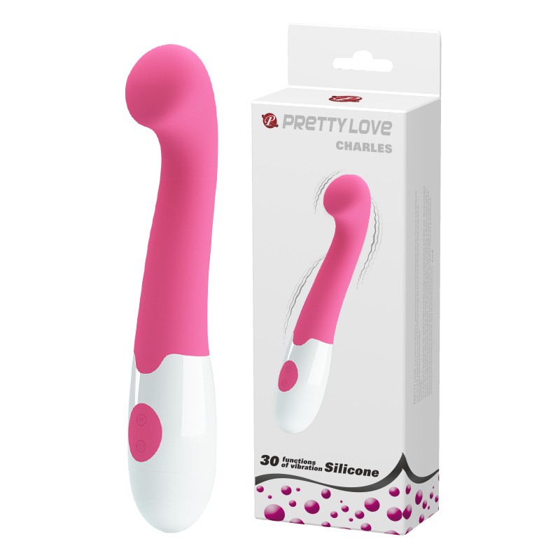 Вібратор - Pretty Love Charles Vibrator Pink - зображення 1