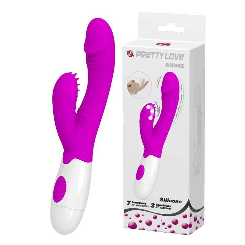 Вібратор - Pretty Love Andre Vibrator Purple - зображення 1