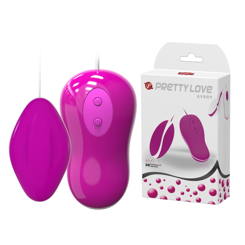 Віброяйце - Pretty Love Avery Vibrating Egg Pink - зображення 1