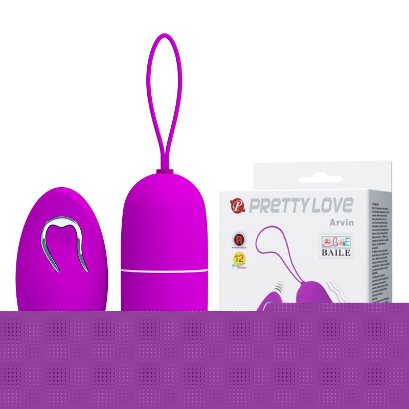 Віброяйце - Pretty Love Arvin Vibrating Egg Purple - зображення 1