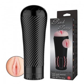 Мастурбатор - Pink Pussy Vagina Masturbator Cup - зображення 1