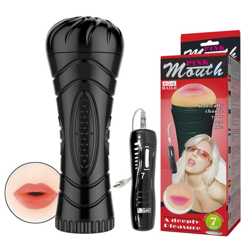 Мастурбатор - Masturbator Cup, Vibration Mouth - зображення 1