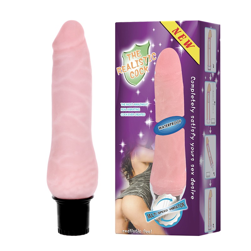 Вібратор - The Realistic Cock Flesh, 18,5 см - зображення 1