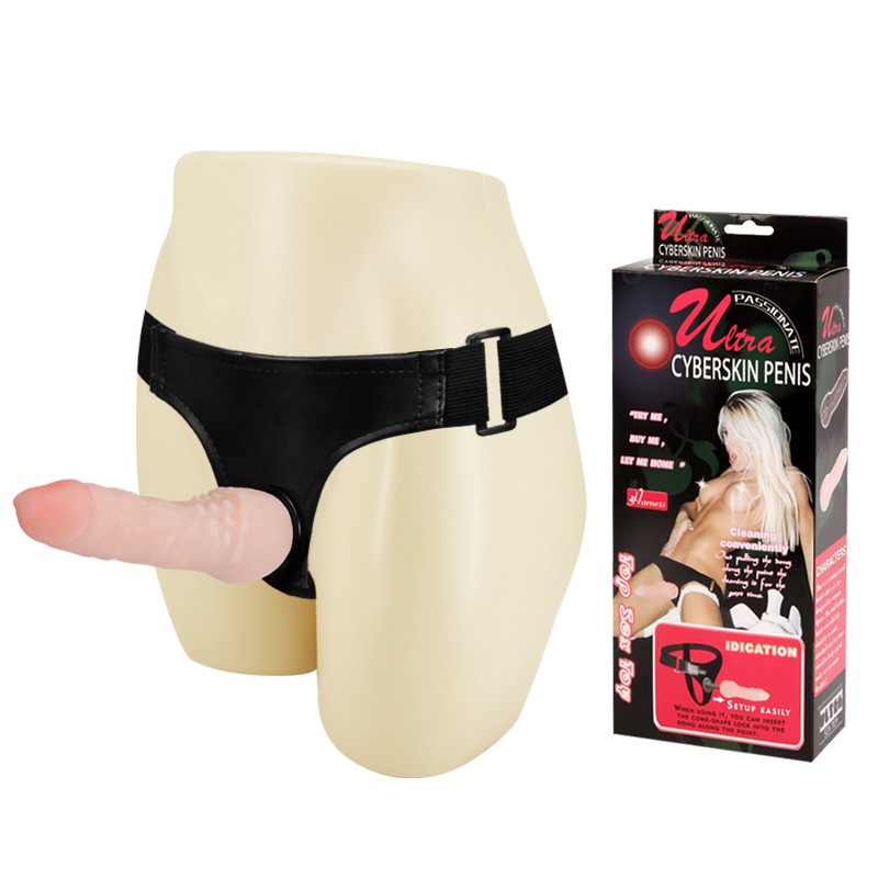 Страпон - Ultra Passionate Harness, 16 см - зображення 1