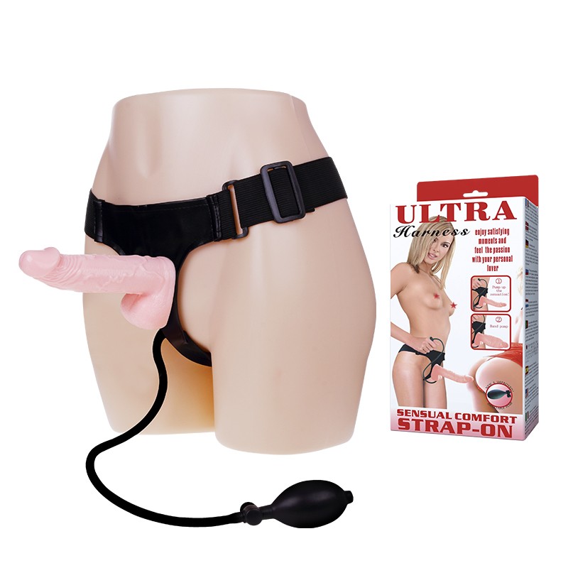 Страпон - Ultra Harness With Pump - зображення 1