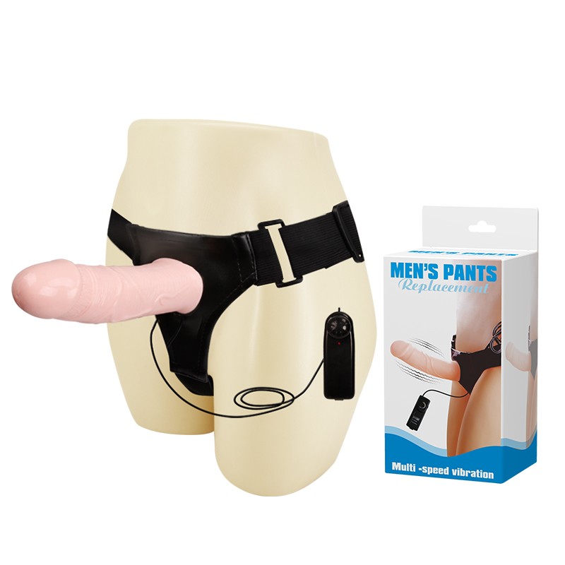 Страпон - Men's Pants Replacement Vibrating Strap On, 16,5 см - зображення 1