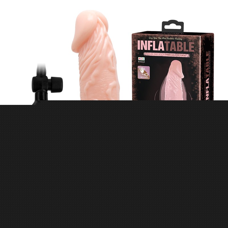 Вібратор - Inflatable Dong, 19 см - зображення 1