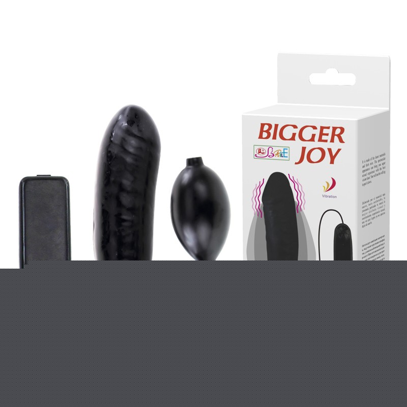 Фалоімітатор - Bigger Joy Inflateable Vibrating Penis - зображення 1