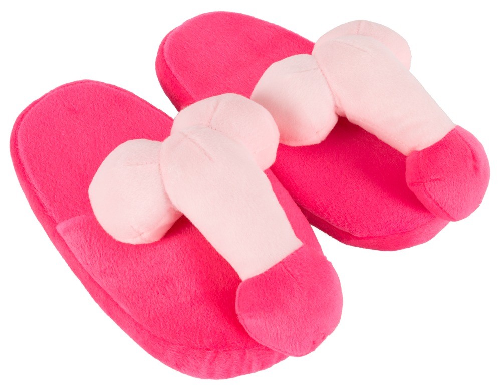Тапочки - House Slippers Penis Pink - зображення 1