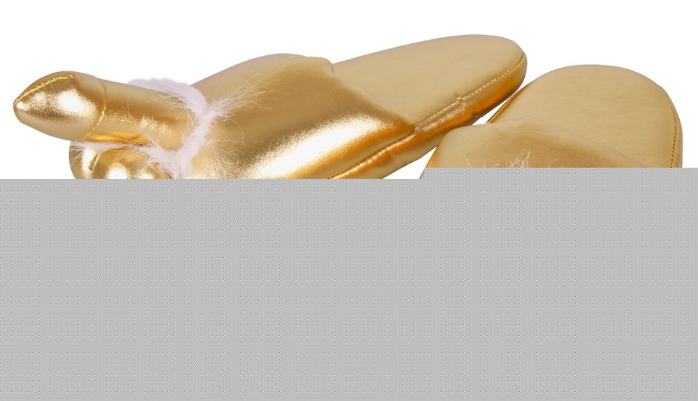 Тапочки - Golden Penis Puschen - зображення 1