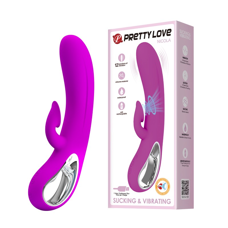 Вібратор - Pretty Love Nicola Vibrator Purple - зображення 1