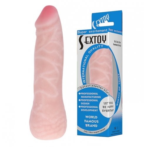 Фалоімітатор - Super Excitement Sextoy Fresh, 16 см - зображення 1