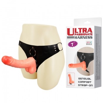 Страпон - Ultra Passionate Harness, 18 см - зображення 1