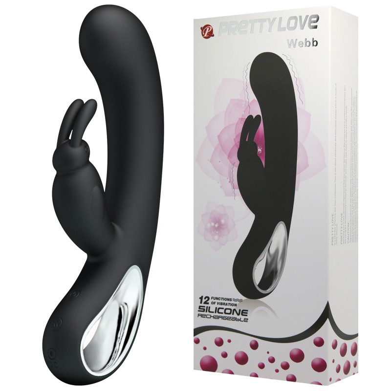 Вібратор - Pretty Love Webb Vibrator Black - зображення 1