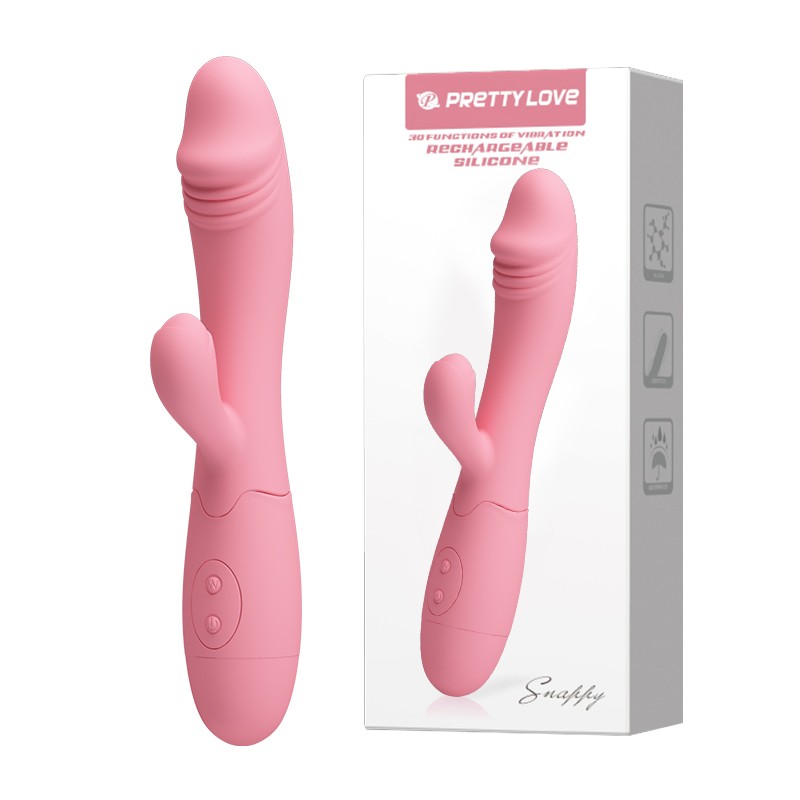 Вібратор - Pretty Love Snappy Vibrator Light Pink - зображення 1