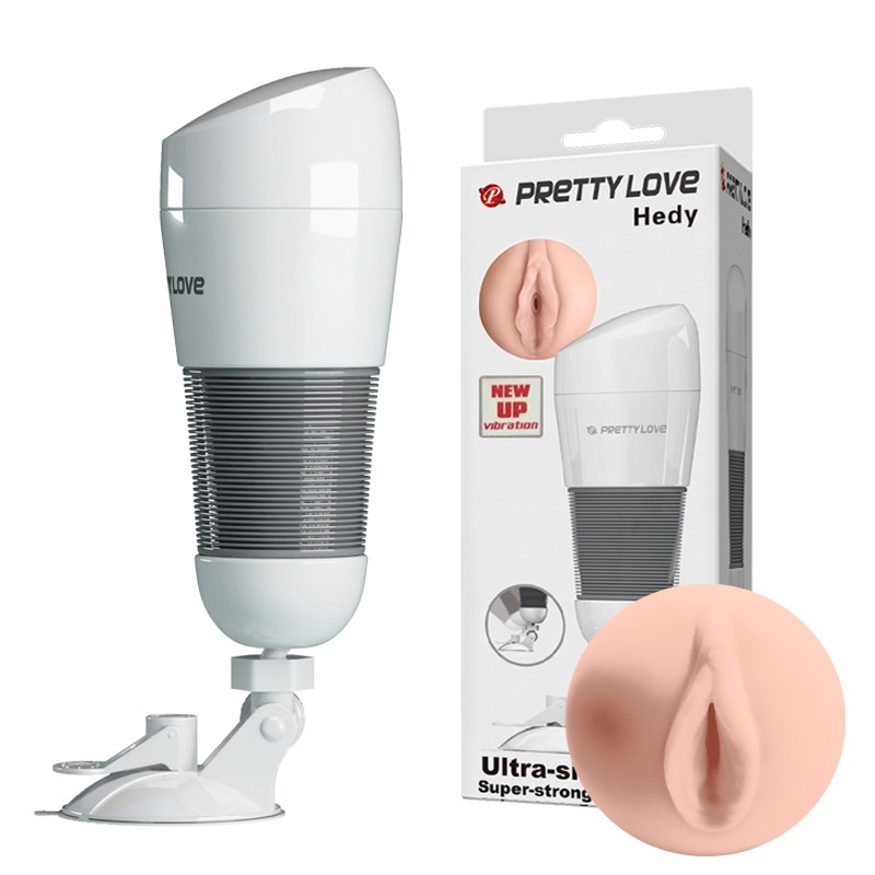 Мастурбатор - Pretty Love Hedy Vagina Vibrating Masturbator - зображення 1