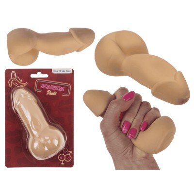 Фалоімітатор-антистрес Squeeze Penis, 13 см - зображення 1