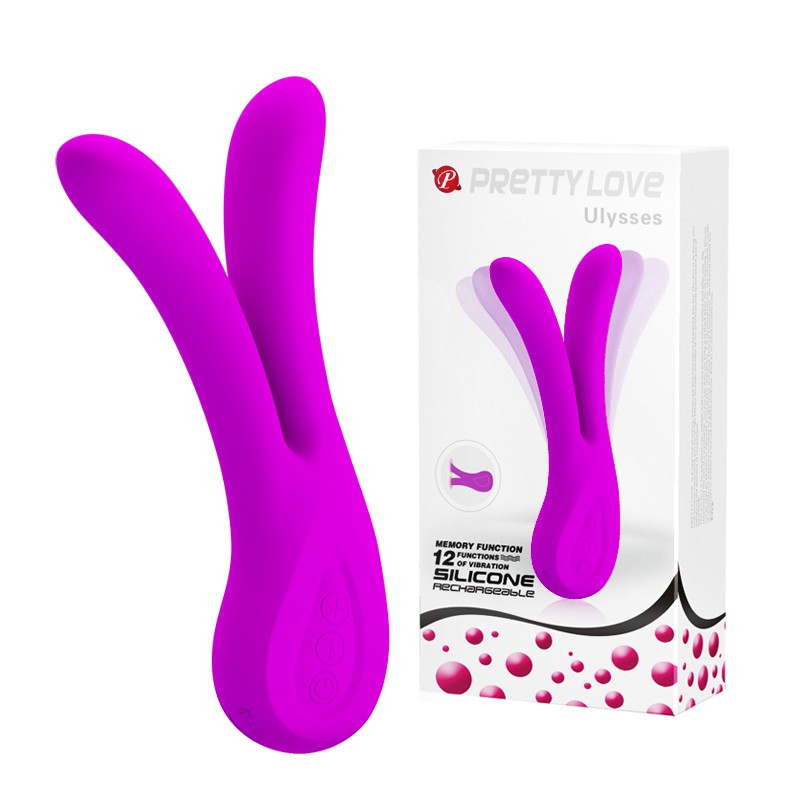 Вібратор - Pretty Love Ulysses Vibro Stimulator Purple - зображення 1