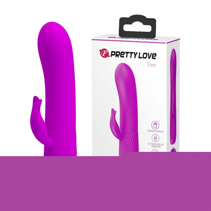 Вібратор - Pretty Love Omar Vibrator Purple - зображення 1