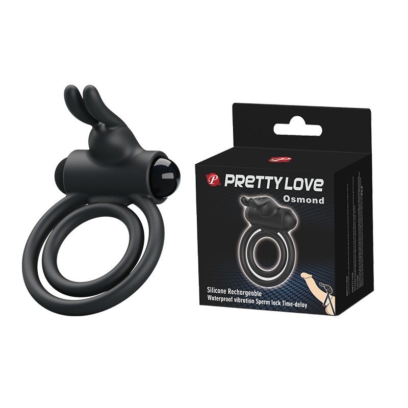 Ерекційне кільце - Pretty Love Osmond Cock Ring Black - зображення 1