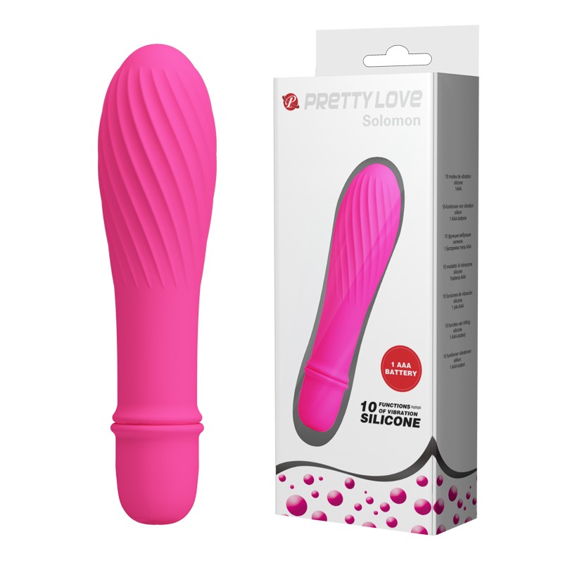 Вібратор - Pretty Love Solomon Vibrator Pink - зображення 1
