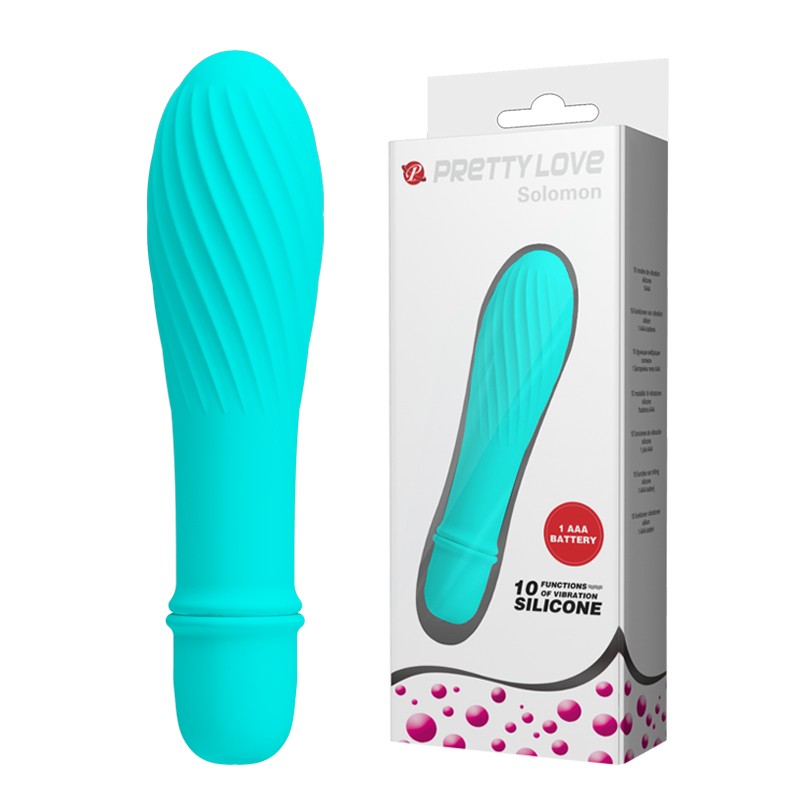 Вібратор - Pretty Love Solomon Vibrator Blue - зображення 1