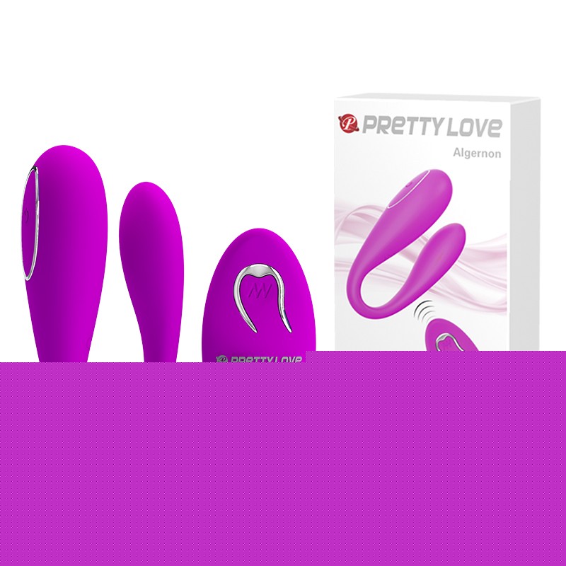 Вібратор - Pretty Love Algernon Stimulator Purple - зображення 1