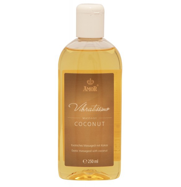 Масажна олія - Vibratissimo Coconut, 250 мл - зображення 1