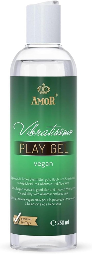 Лубрикант - Vibratissimo Play Gel Vegan, 250 мл - зображення 1
