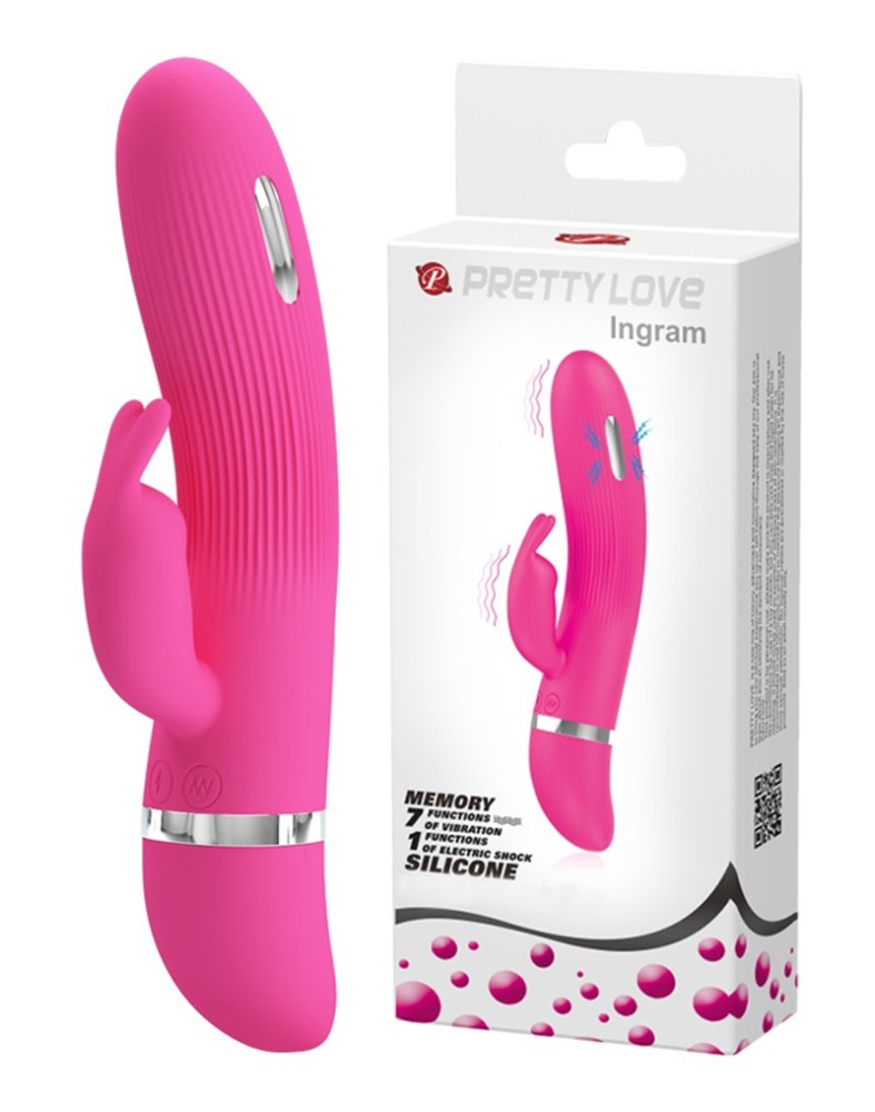 Вібратор - Pretty Love Ingram Vibrator Pink - зображення 1