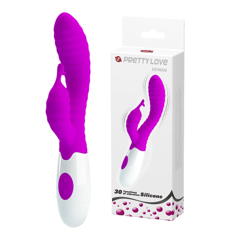Вібратор - Pretty Love Hyman Vibrator Purple - зображення 1