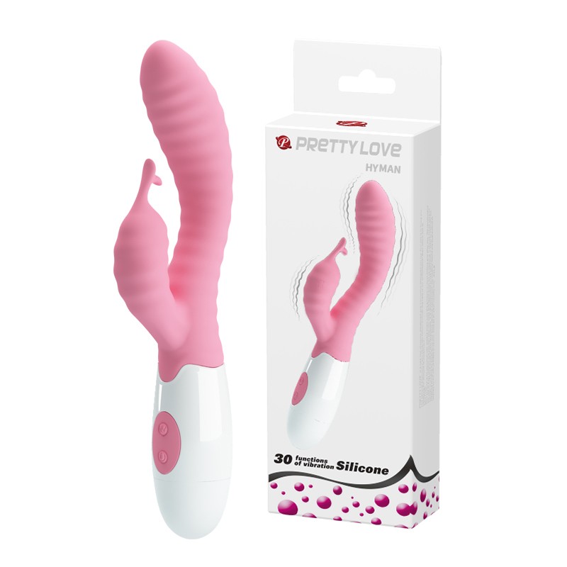 Вібратор - Pretty Love Hyman Vibrator Pink - зображення 1