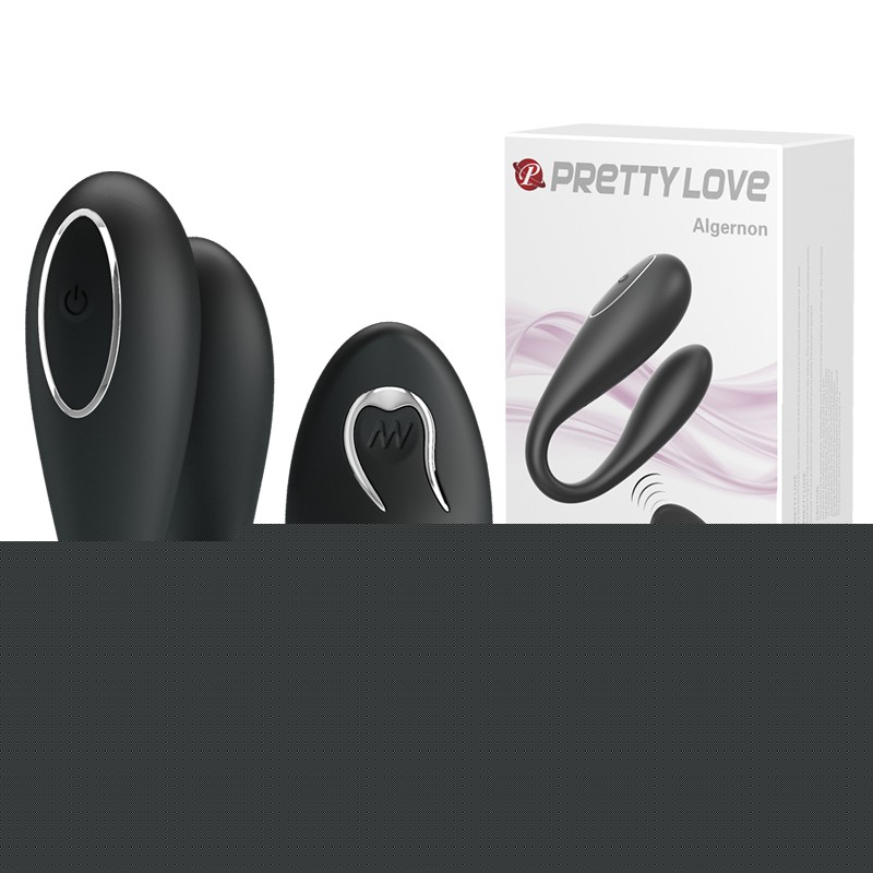 Вібратор - Pretty Love Algernon Stimulator Black - зображення 1