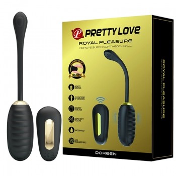 Віброяйце - Pretty Love Royal Pleasure Doreen Black - зображення 1