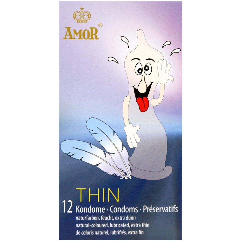 Презервативи - Amor Thin, 12 шт. - зображення 1