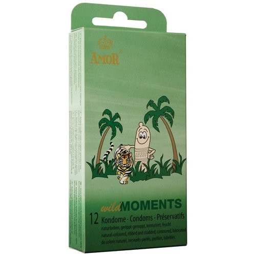 Презервативи - Amor Wild Moments, 12 шт. - зображення 1