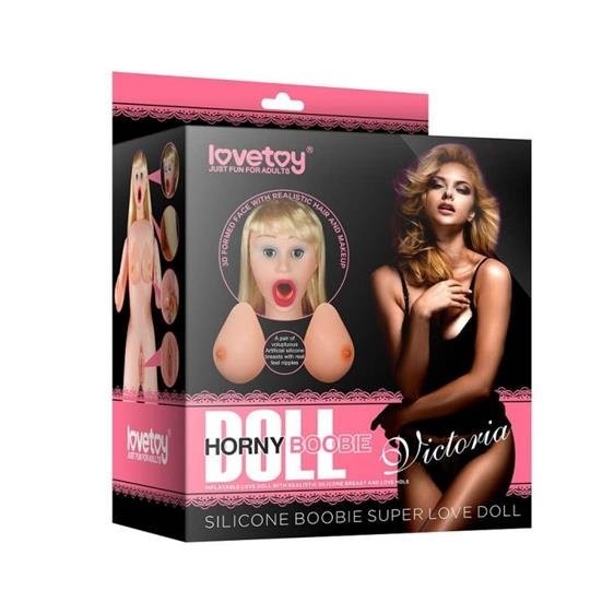 Надувна секс лялька - Silicone Boobie Super Love Doll - зображення 1