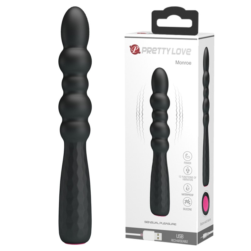 Вібратор - Pretty Love Monroe Vibrator Black - зображення 1