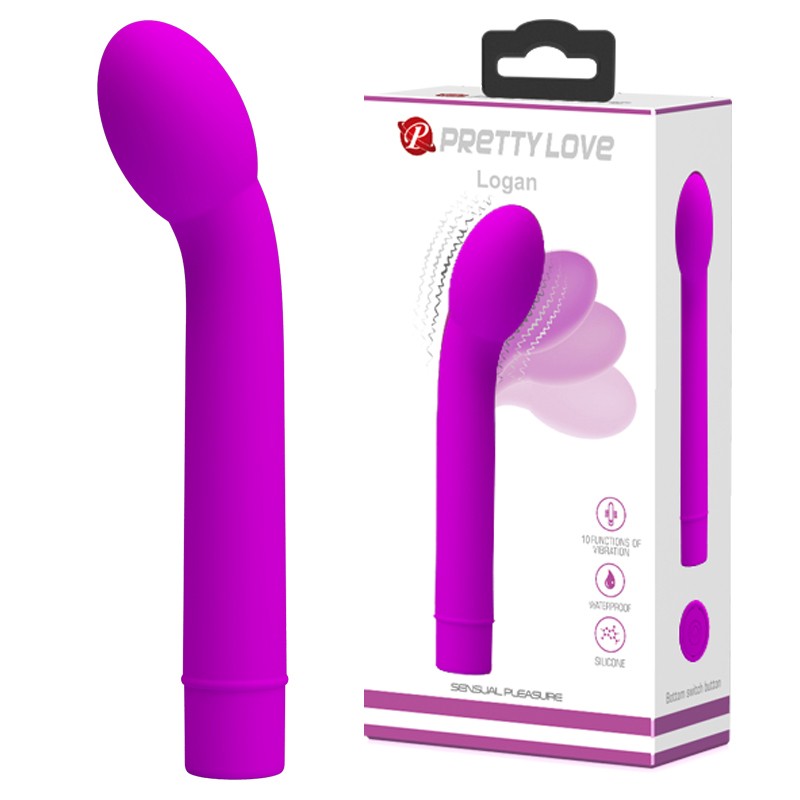 Вібратор - Pretty Love Logan Vibrator Purple - зображення 1