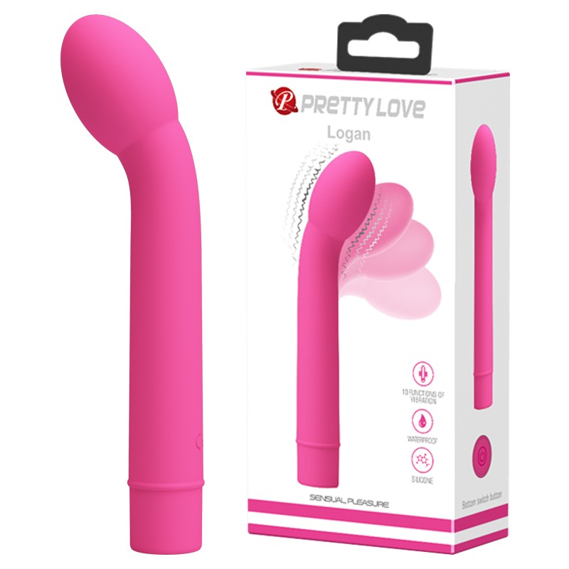 Вібратор - Pretty Love Logan Vibrator Pink - зображення 1