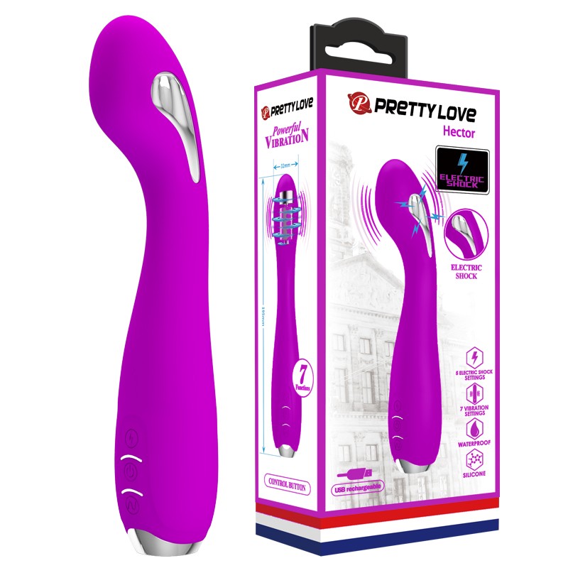 Вібратор - Pretty Love Hector Vibrator Purple (App) - зображення 1