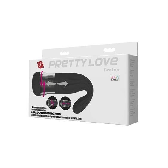 Мастурбатор - Pretty Love Breton Masturbator(4×AAA) - зображення 1