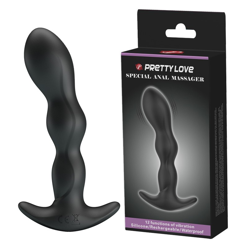 Анальна пробка - Pretty Love Special Anal Massager Black - зображення 1
