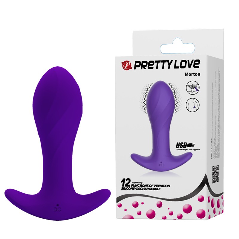 Анальна пробка - Pretty Love Morton Anal Plug Purple - зображення 1