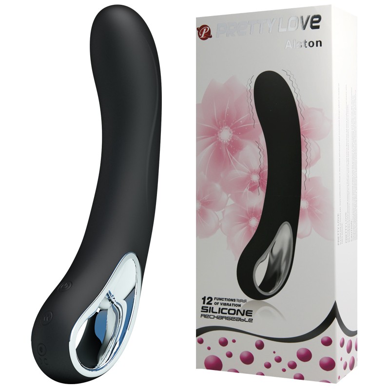 Вібратор - Pretty Love Alston Vibrator Black - зображення 1